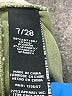 BCBGeneration Solid Green Khaki Shorts Size 7 - photo 4
