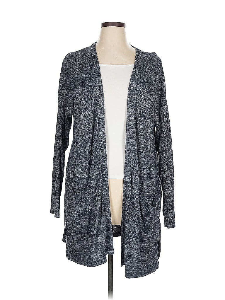 Pre-owned Banana Republic Cardigan Sweater In Gray