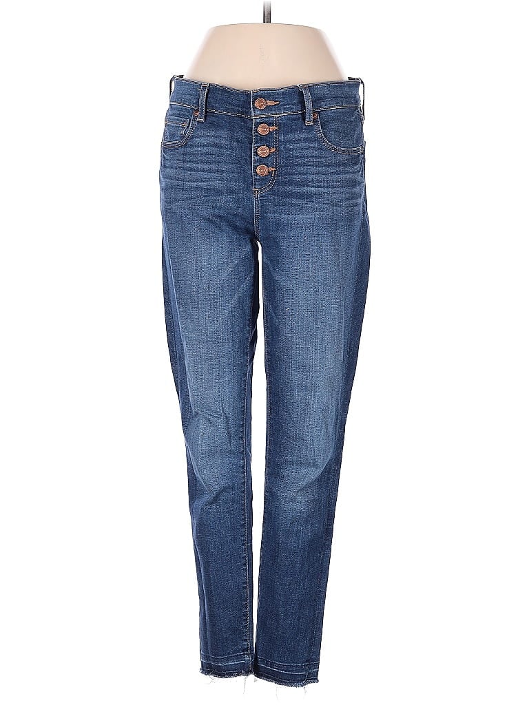 Pre-owned Ann Taylor Loft Jeans In Blue