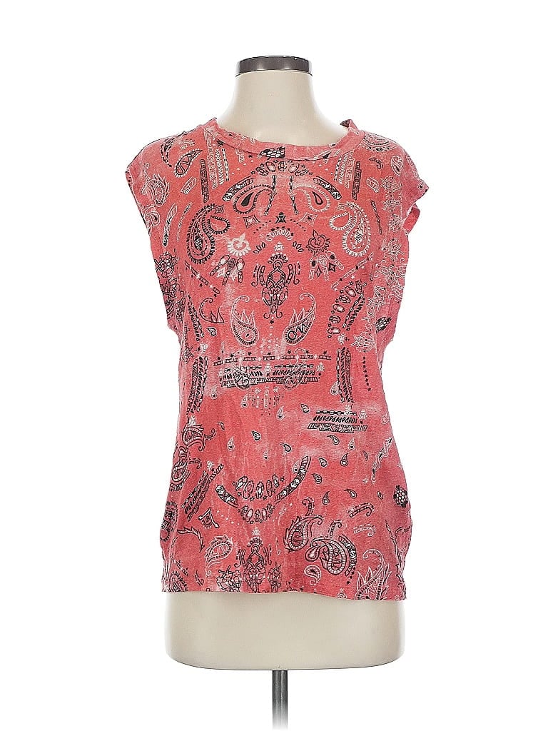 Pre-owned Iro Jeans Sleeveless T-shirt In Pink