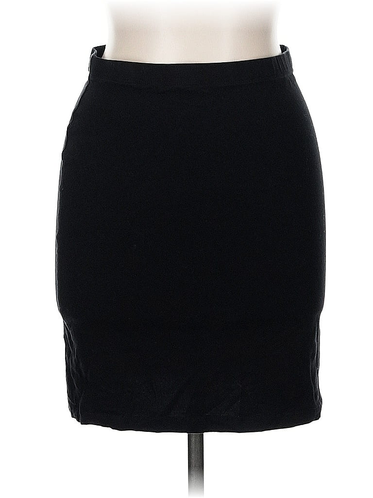 Pre-owned H&m Formal Skirt In Black