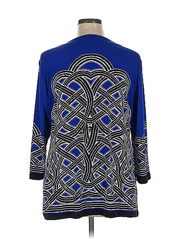 JM Collection 3/4 Sleeve Blouse (view 2)