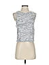 Zella Gray Sleeveless T-Shirt Size XXS - photo 1