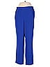 St. John Blue Casual Pants Size P (petite) - photo 1