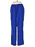 St. John Blue Casual Pants Size P (petite) - photo 2