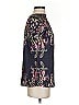Unbranded Black Short Sleeve Blouse Size S - photo 4