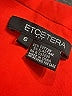 Etcetera Red Casual Dress Size 6 - photo 6