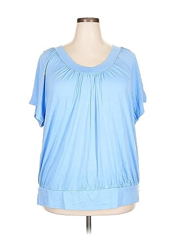 JM Collection Short Sleeve Top (view 1)