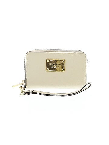 MICHAEL Michael Kors Leather Wristlet (view 1)