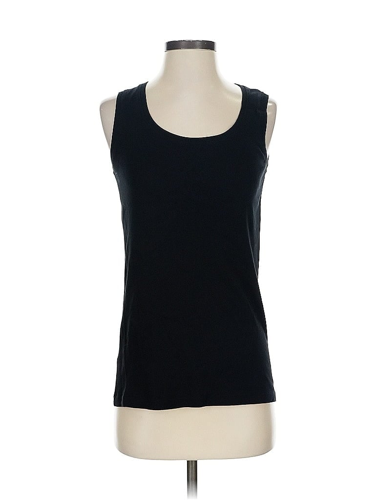 Pre-owned Chico's Sleeveless T-shirt In Black