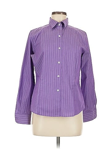 Foxcroft Long Sleeve Button-Down Shirt (view 1)