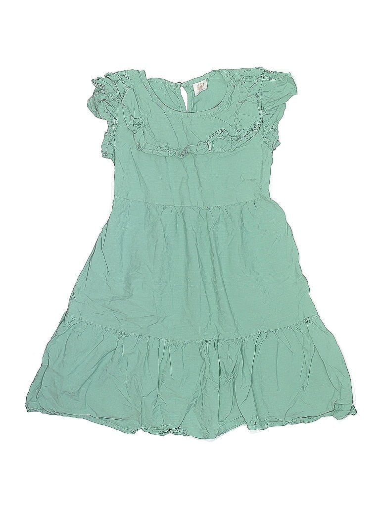 Pre-owned Wonder Nation Kids' Dress In Blue