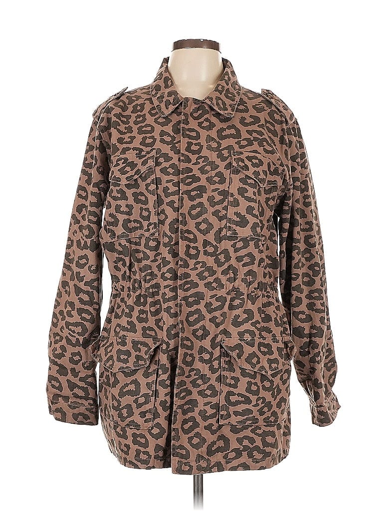 Pre-owned Ellison Coat In Brown