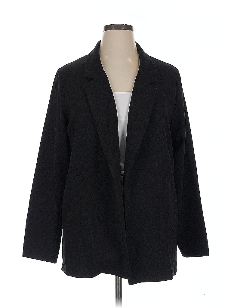 Click to view more detailed imagery on our partner's website Pre-owned Lush Blazer Jacket In Black