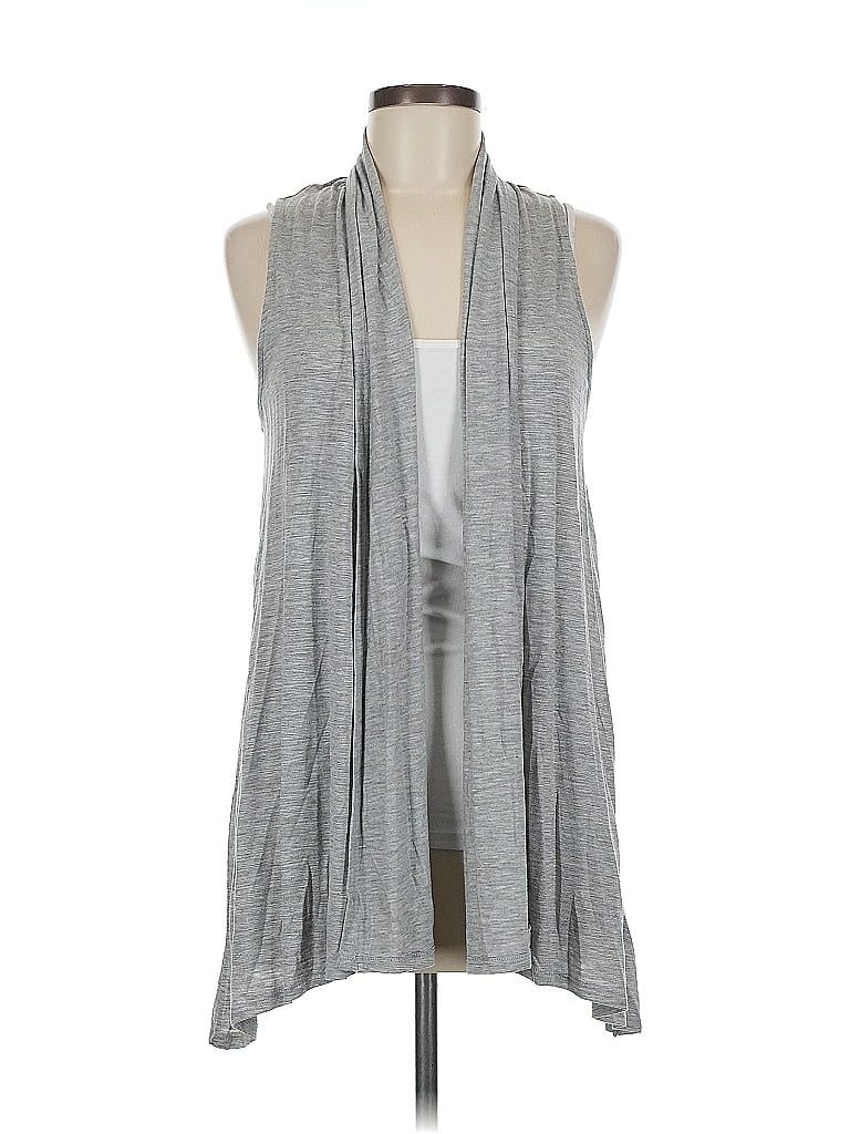 Pre-owned Apt. 9 Cardigan Sweater In Gray