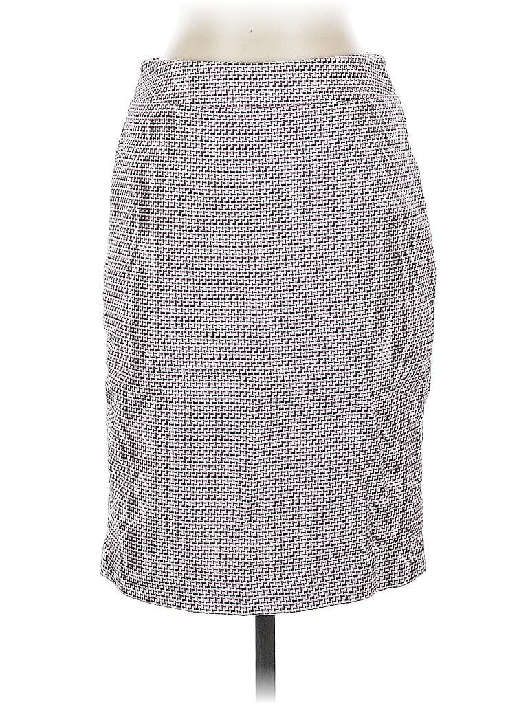 Pre-owned Ann Taylor Factory Casual Skirt In Gray