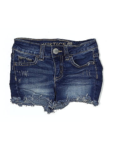 Justice Denim Shorts (view 1)