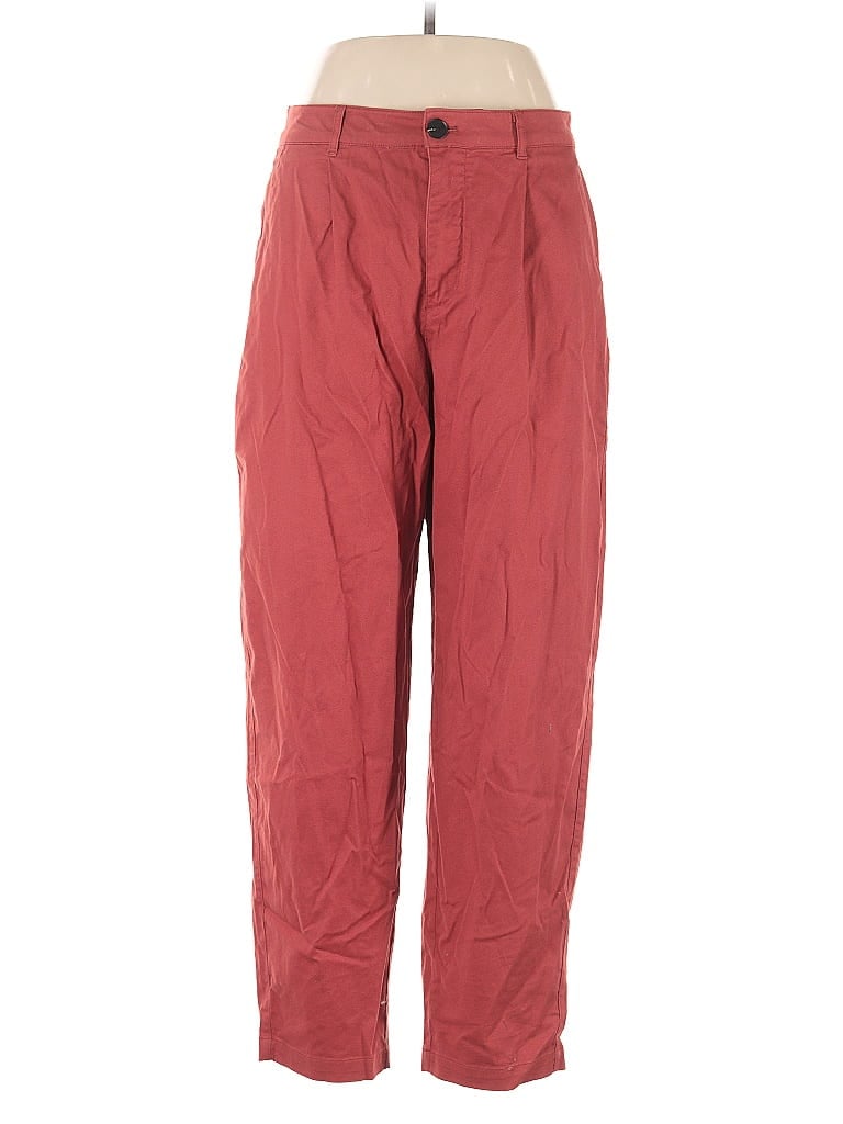Pre-owned Mng Casual Pants In Red