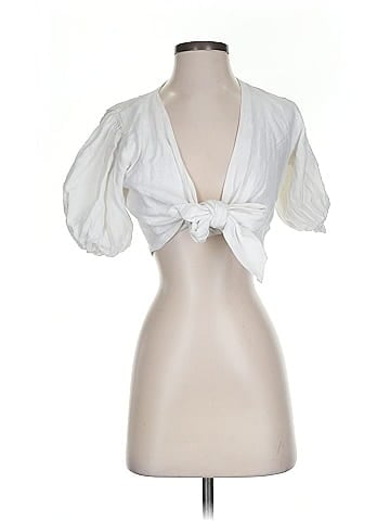 Faithfull the Brand Short Sleeve Blouse (view 1)