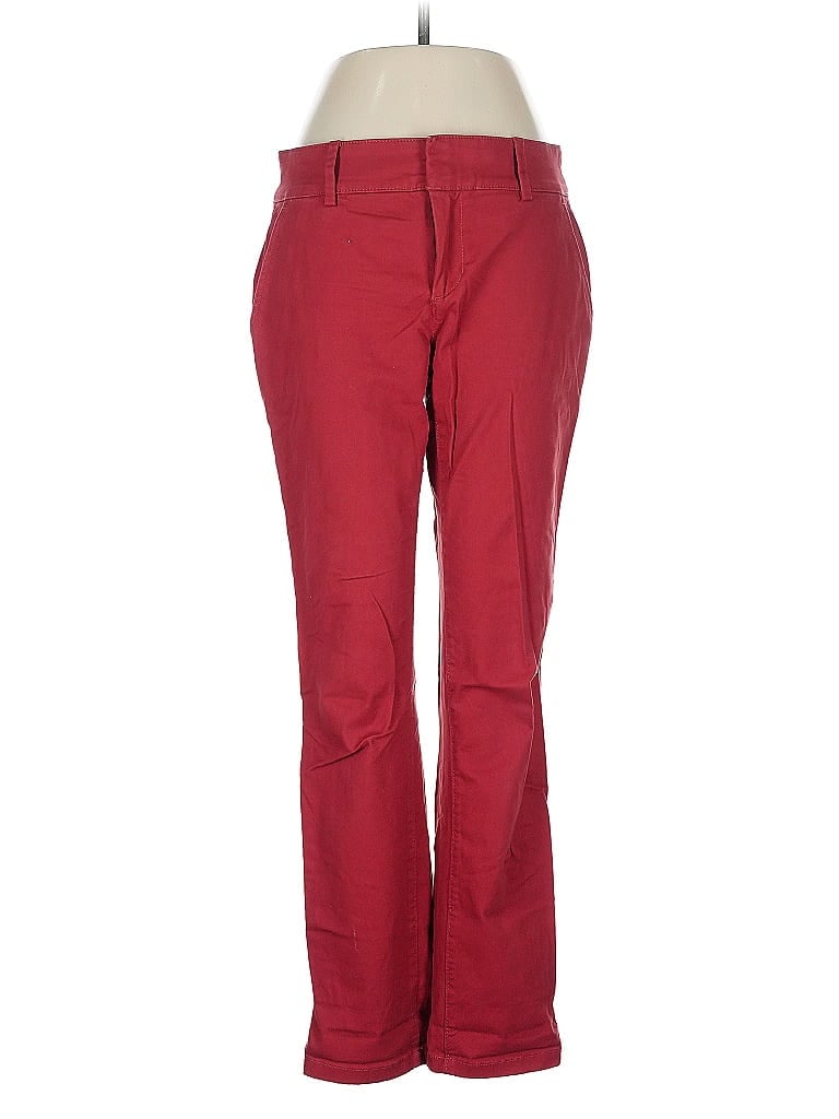 Pre-owned Ann Taylor Loft Casual Pants In Red