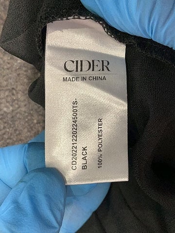 Cider 100% Polyester Black Casual Pants Size XL