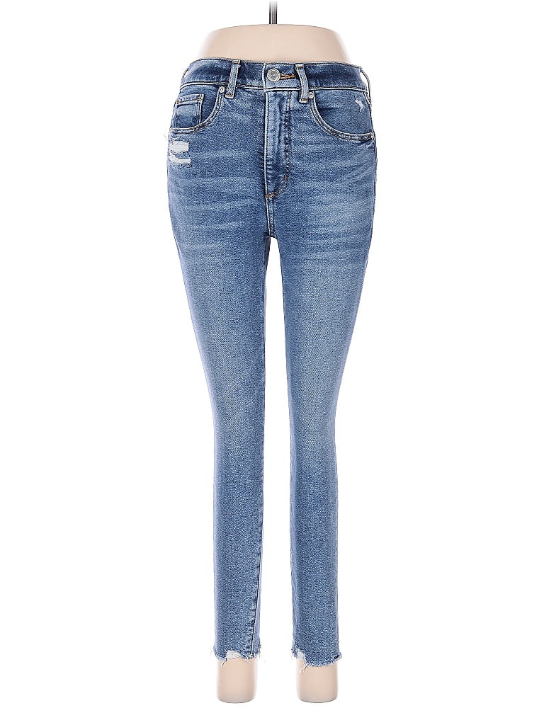 Pre-owned Ann Taylor Loft Jeans In Blue