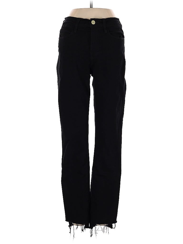 Pre-owned Frame Jeans In Black