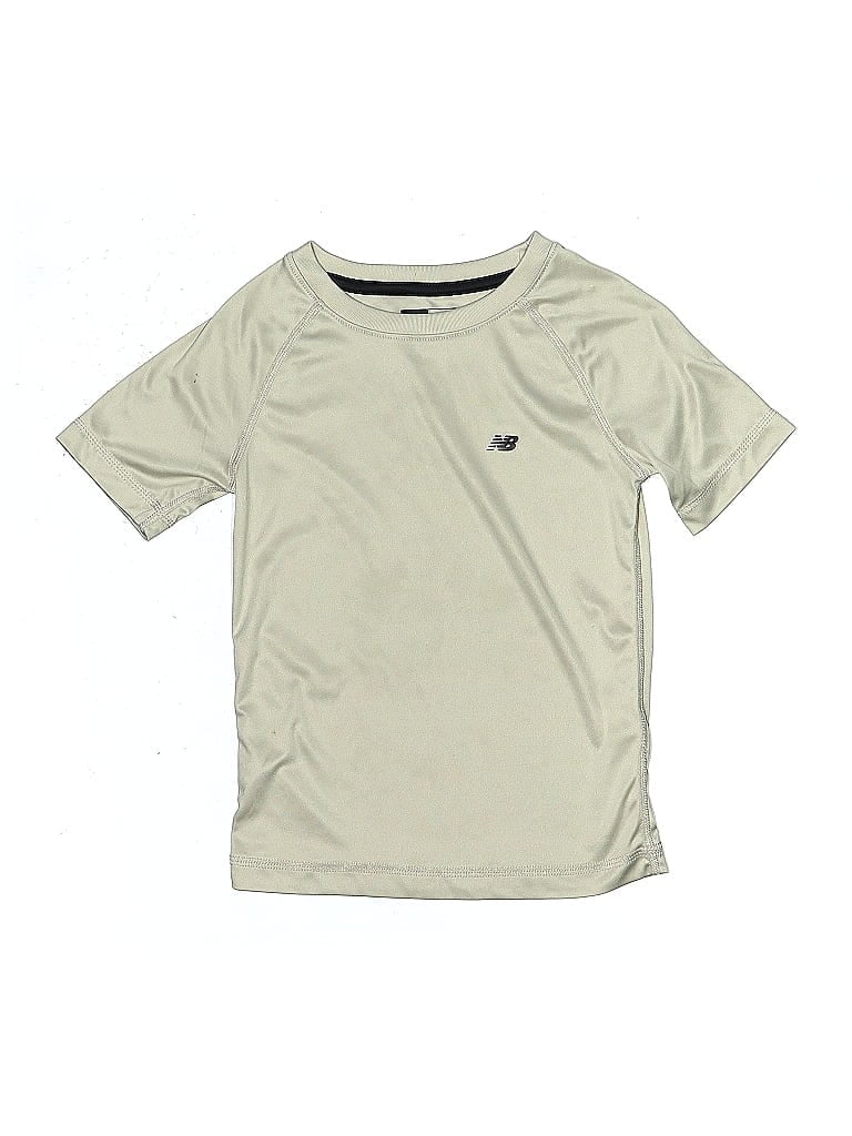 Pre-owned New Balance Kids' Active T-shirt In Brown