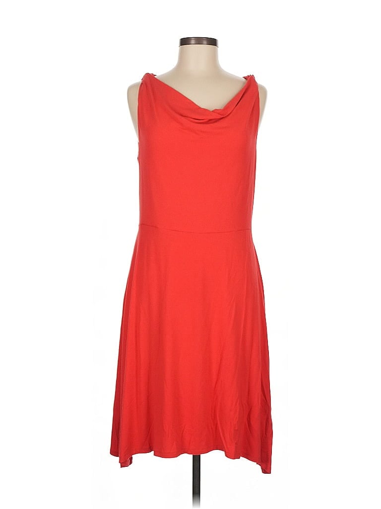 Pre-owned Ann Taylor Factory Casual Dress In Red