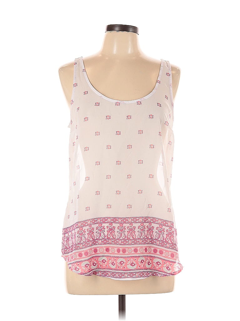 Pre-owned Old Navy Sleeveless Top Pink Scoop Neck Tops