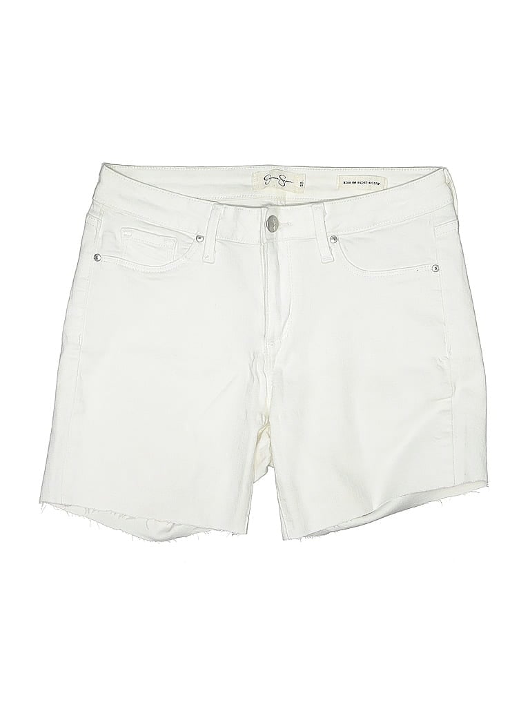 Pre-owned Jessica Simpson Shorts In White