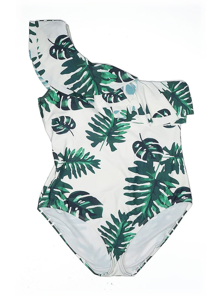 Pre-owned Hilor One Piece Swimsuit In Green