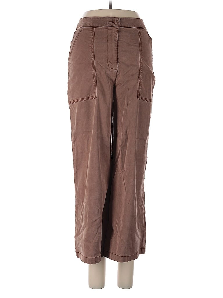Pre-owned Splendid Khaki Pant In Brown
