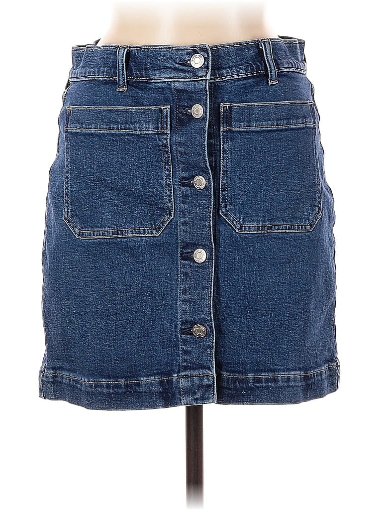 Pre-owned Gap Denim Skirt In Blue