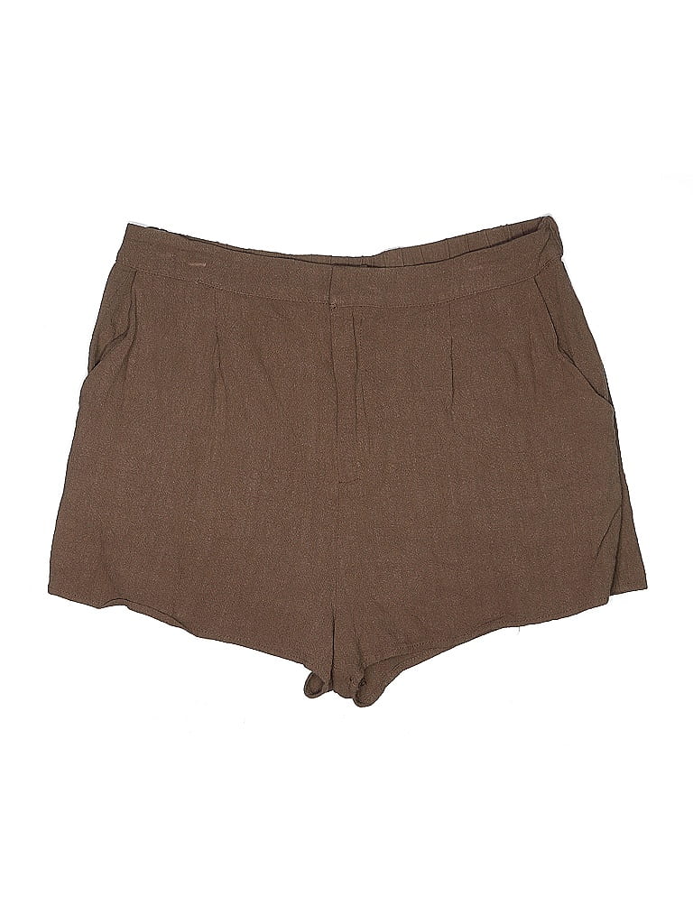 Pre-owned Vici Shorts In Brown
