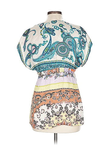 Alice & Trixie Short Sleeve Silk Top (view 2)