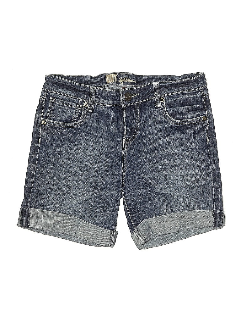 Pre-owned Kut From The Kloth Denim Shorts In Blue