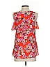 CAbi 100% Polyester Orange Sleeveless Blouse Size XS - photo 2