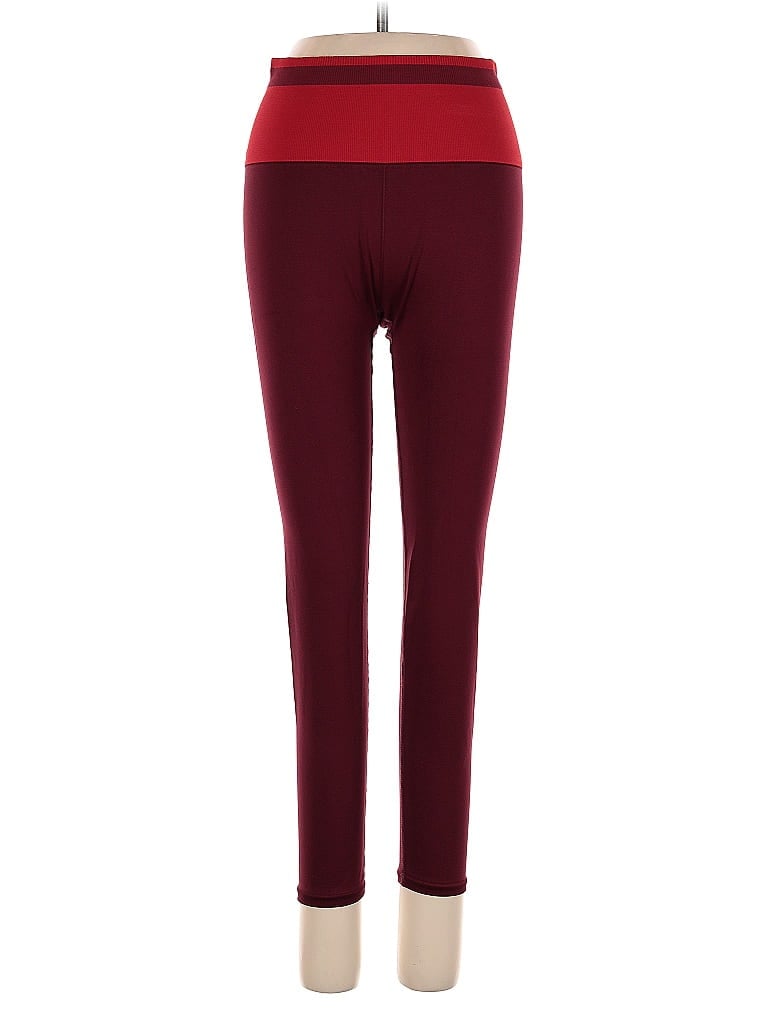 Click to view more detailed imagery on our partner's website Pre-owned Fabletics Active Pants In Burgundy