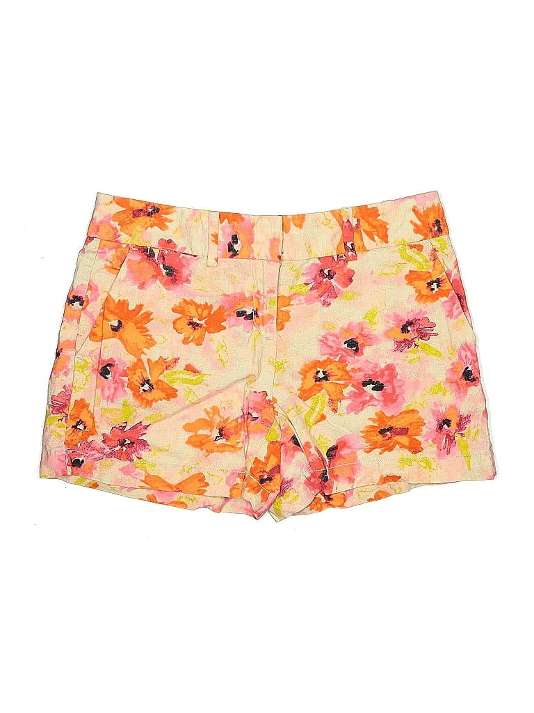 Pre-owned Ann Taylor Loft Shorts In Orange