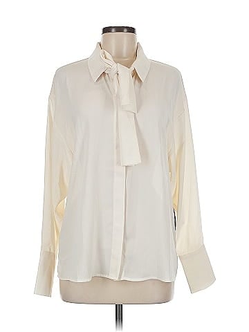 Scoop Long Sleeve Blouse (view 1)