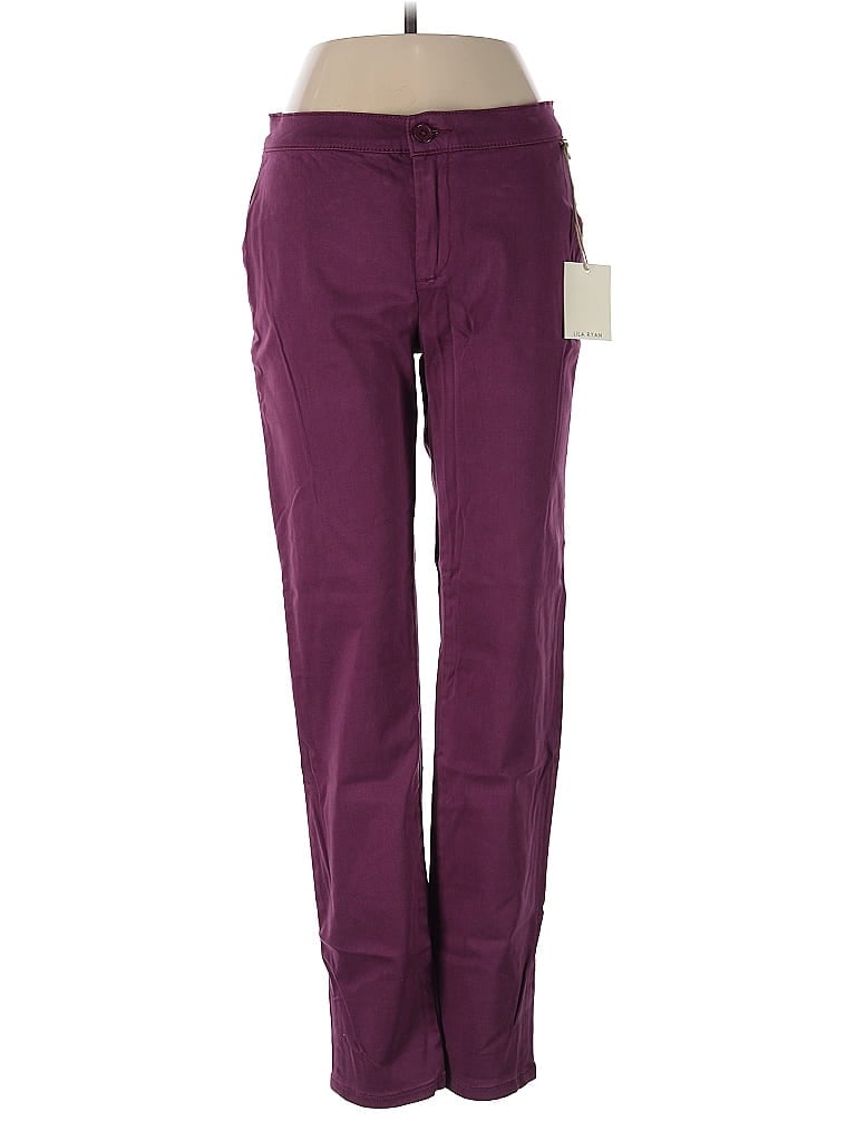 Pre-owned Lila Ryan Casual Pants In Purple