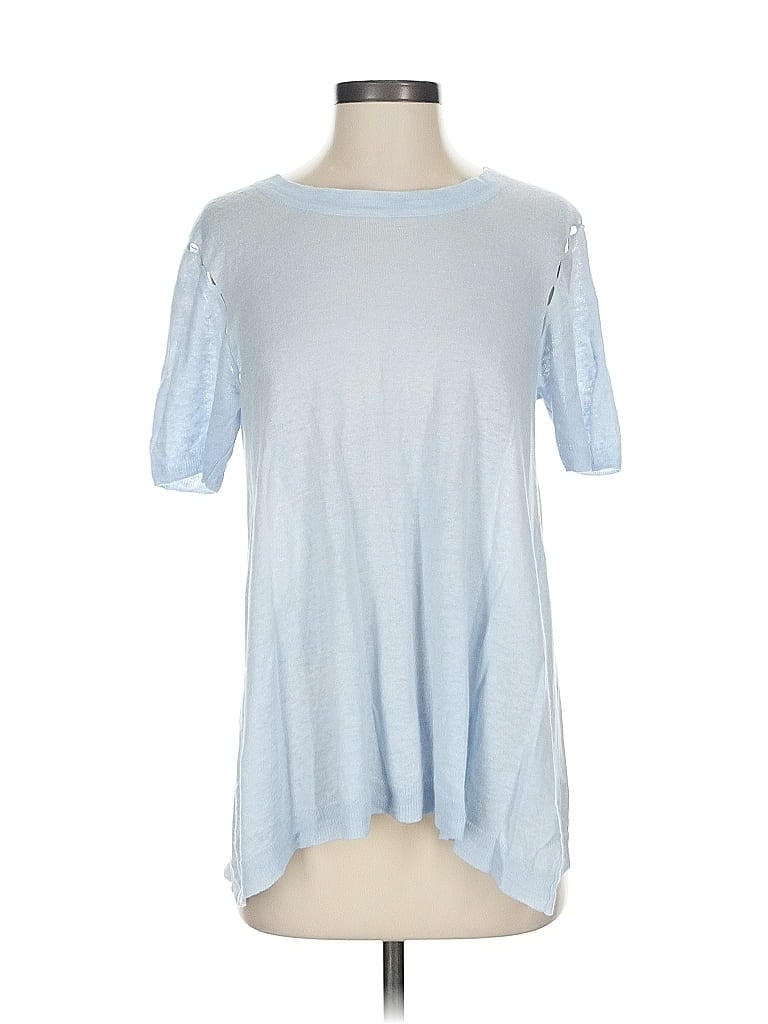 Pre-owned Lisa Todd Short Sleeve T-shirt In Blue
