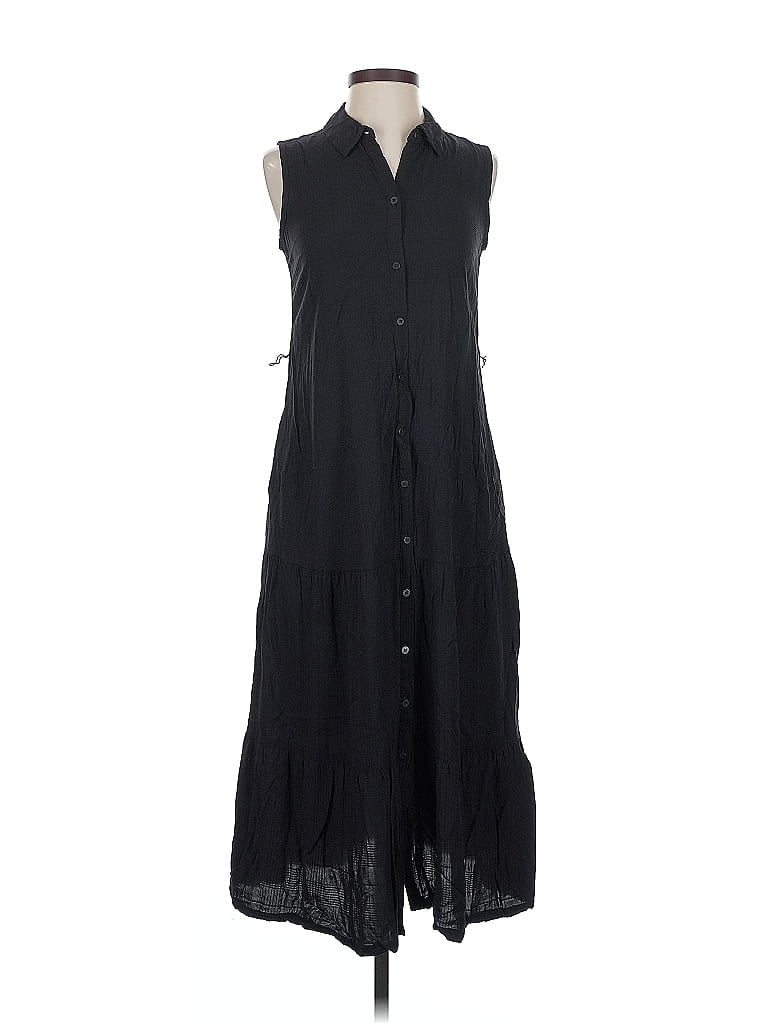Pre-owned Croft & Barrow Casual Dress In Black