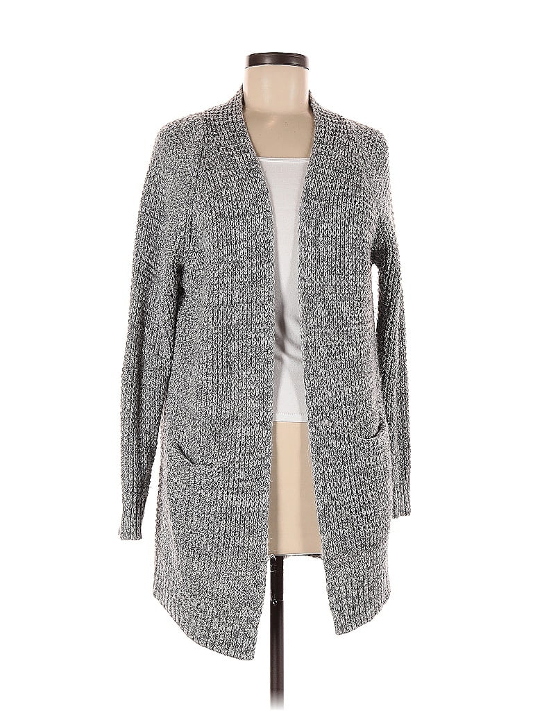 Click to view more detailed imagery on our partner's website Pre-owned Pink Clover Cardigan Sweater In Gray