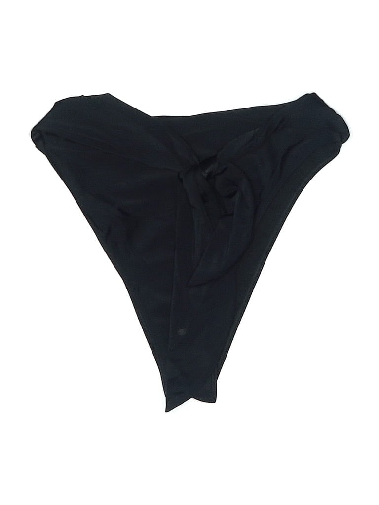 Pre-owned Abercrombie & Fitch Swimsuit Bottoms In Black