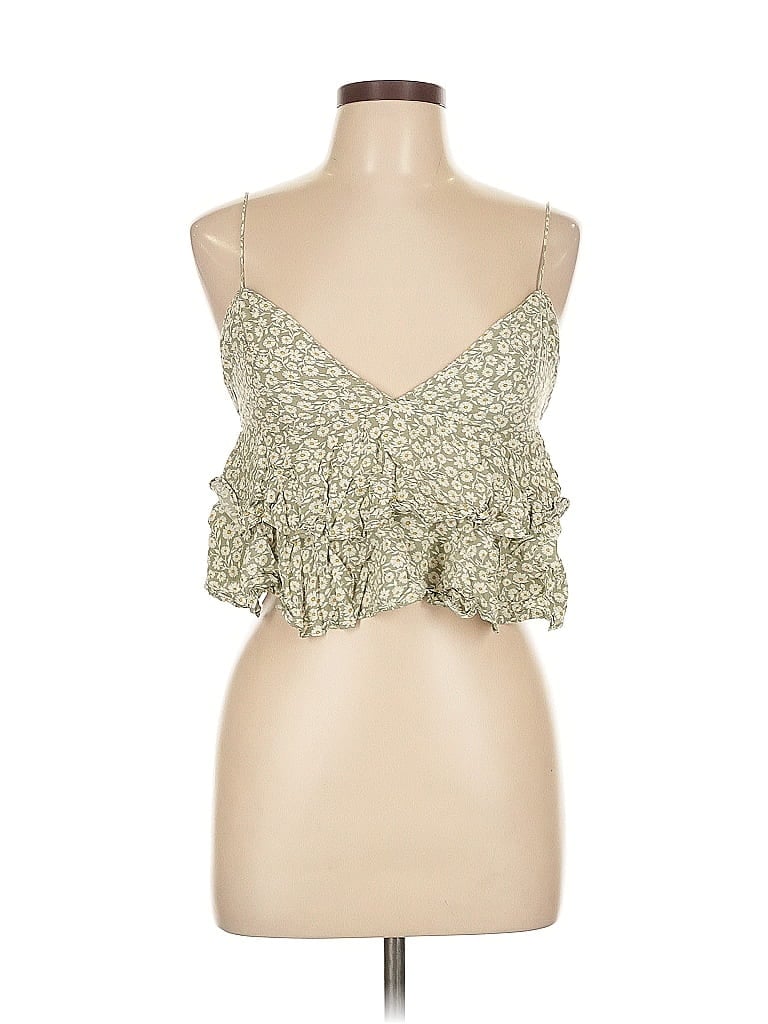 Click to view more detailed imagery on our partner's website Pre-owned Dress Forum Sleeveless Blouse In Green