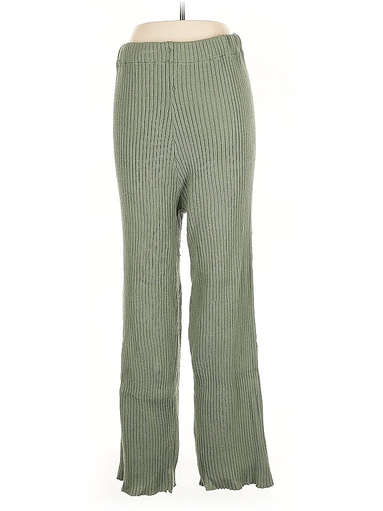 Pre-owned Ny & C Casual Pants In Green
