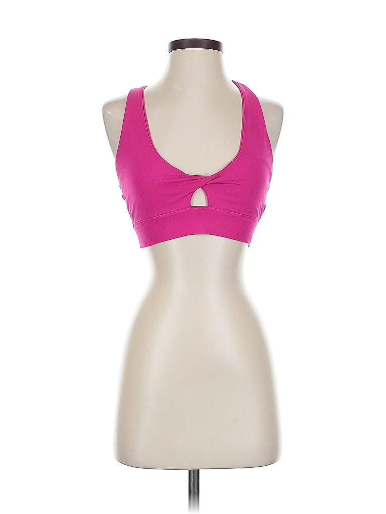 Pre-owned Fabletics Sports Bra In Pink