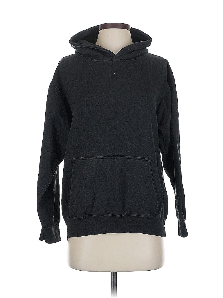 Pre-owned Fashion Nova Pullover Hoodie In Black
